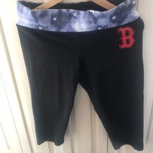 PINK Victoria's Secret Pants - Woman’s PINK VICTORIA SECRET RED SOX CAPRI PANTS PINK Victoria's Secret Pants - Woman’s PINK VICTORIA SECRET RED SOX CAPRI PANTS